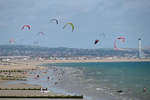 Lancing Beach Kitesurfking